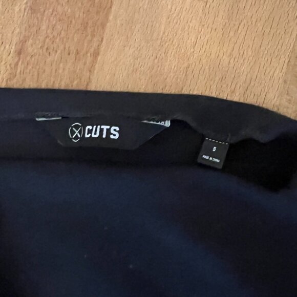 Cuts Black T-Shirt Mini Dress (S) - Picture 5 of 11